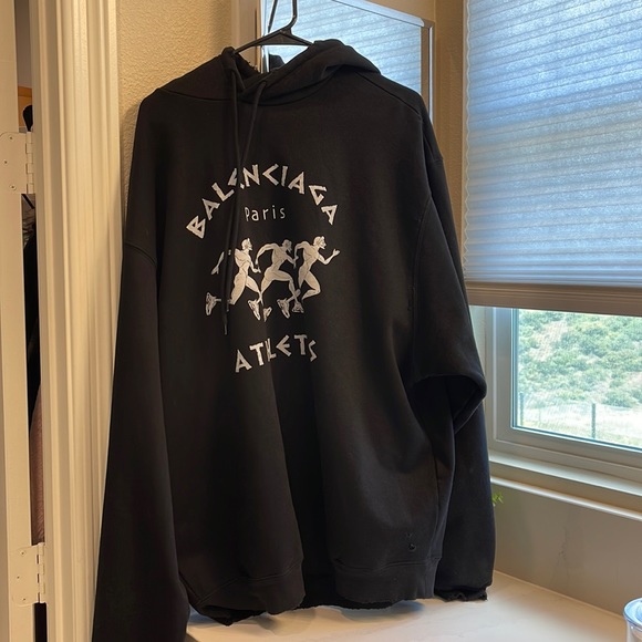 Balenciaga | Sweaters | Balenciaga Athletics Hoodie | Poshmark